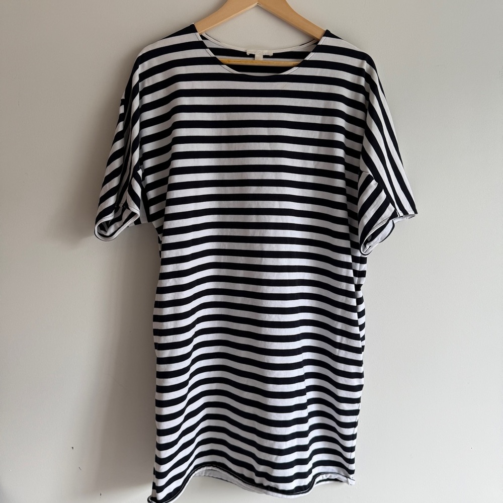 COS Striped Cotton Dress, M - Picture 3 of 9